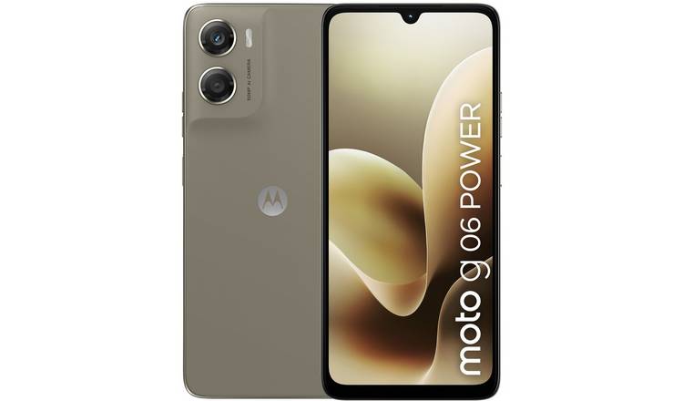 SIM Free Motorola g06 POWER 64GB AI Phone - Laurel Oak