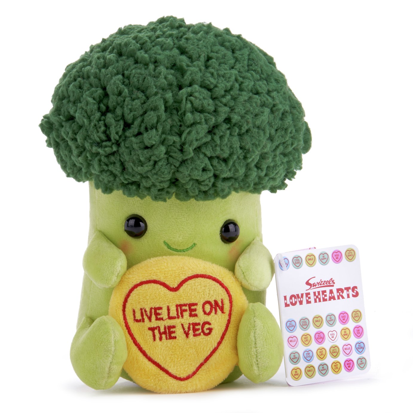 Love Hearts Brian the Broccoli Soft Toy Review