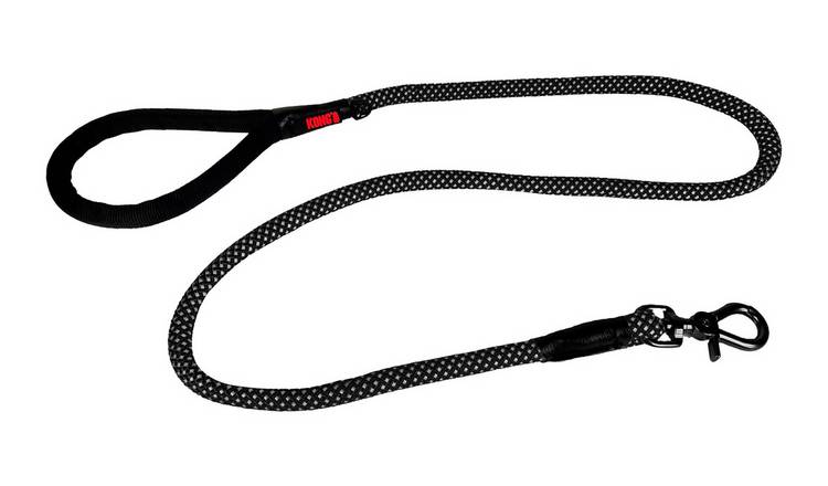 Kong Nylon 1.5m Dog Rope Large Leash - Black