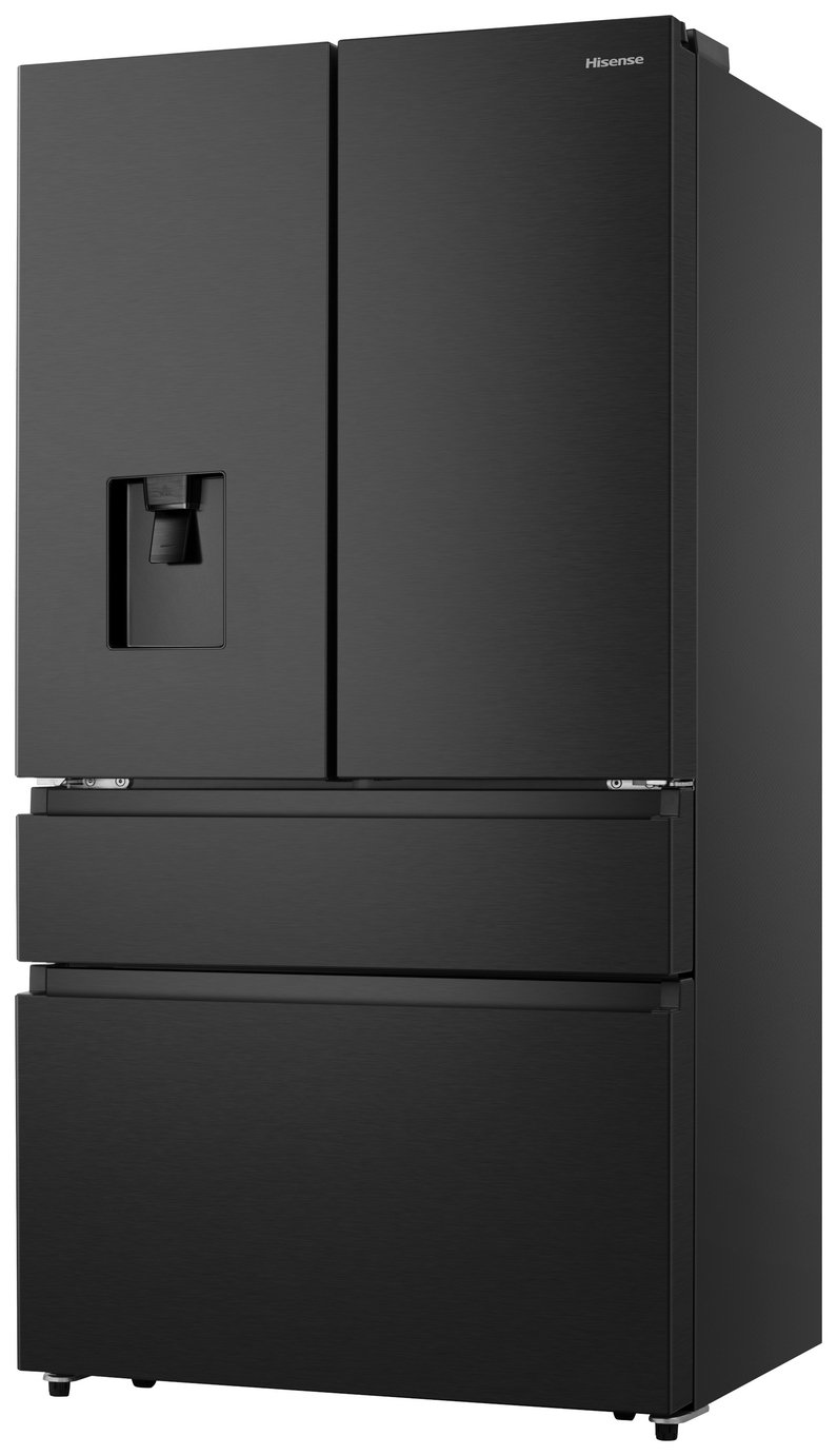 Buy Hisense RF749N4SWFE American Fridge Freezer - Black | Fridge