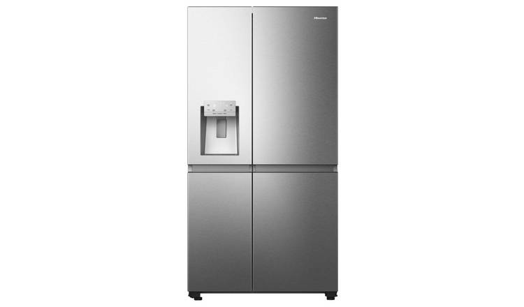Hisense RS818N4TIE American Fridge Freezer - Stainless Steel