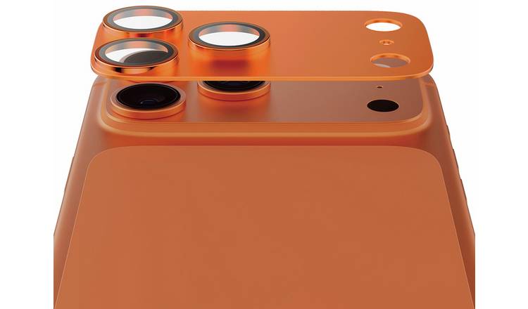 PanzerGlass FENDER iPhone 17 Pro Max Camera Protector Orange