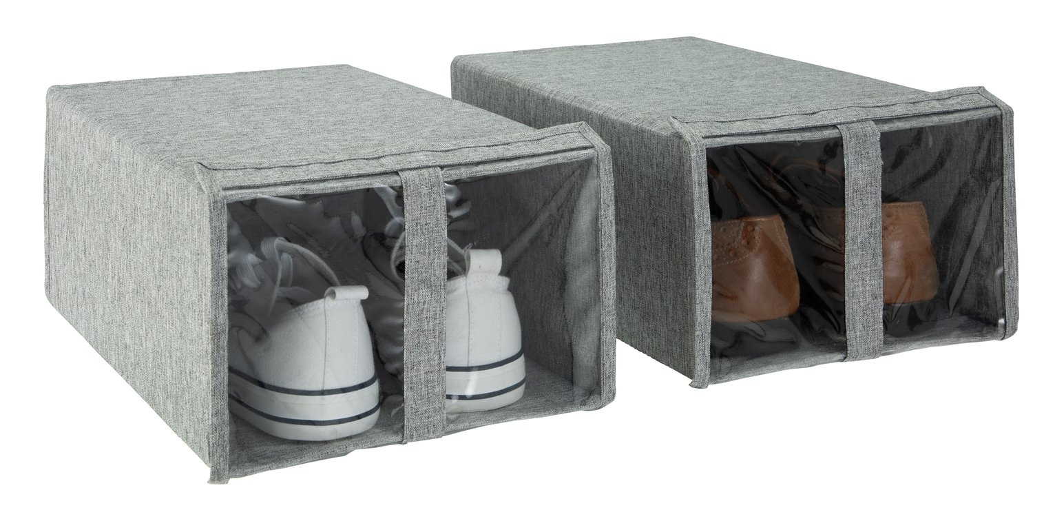 Argos Home 2 Pack Shoe Storage Boxes Review