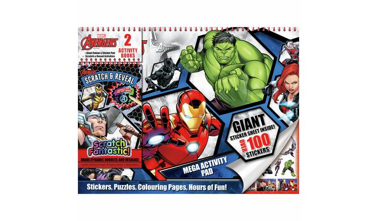 Marvel Avengers Activity Pad Set 