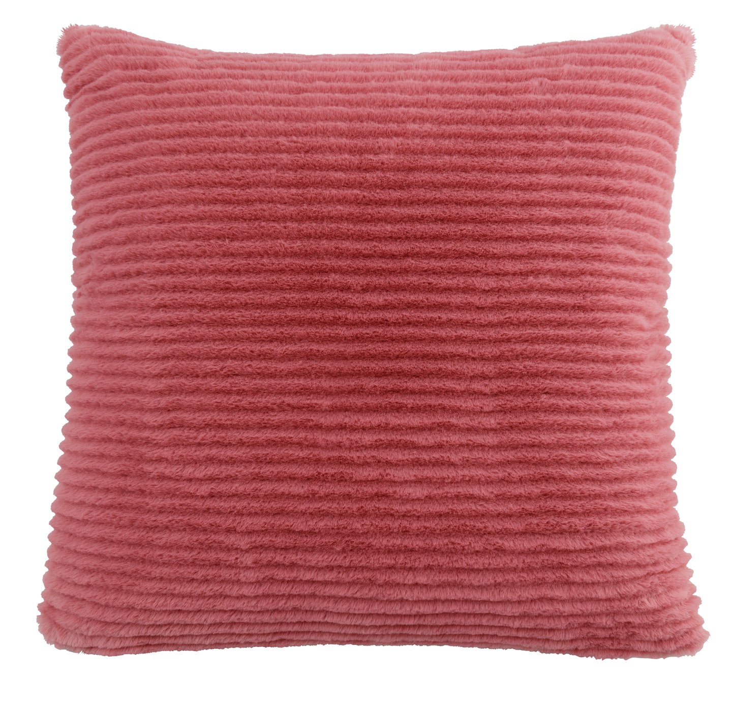 Argos Home Faux Fur Ribbed Cushion Review