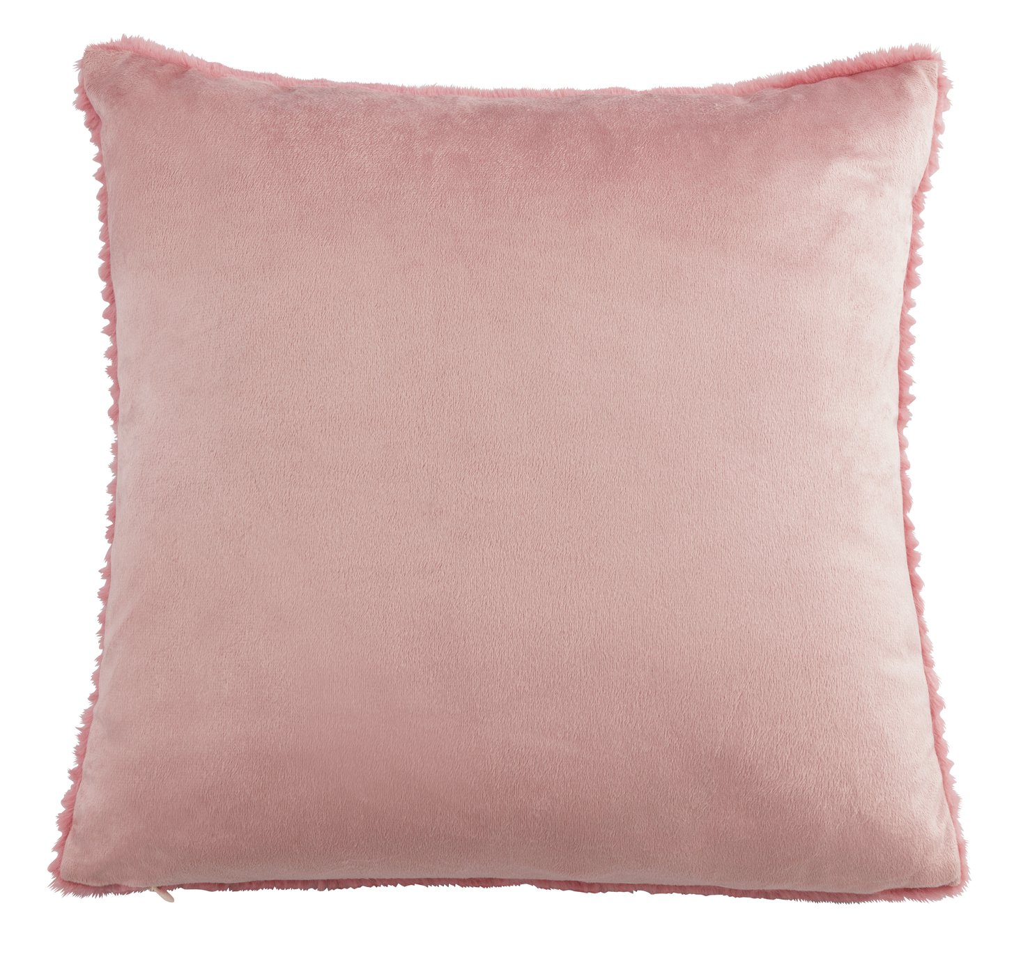 Argos Home Faux Fur Ribbed Cushion Review