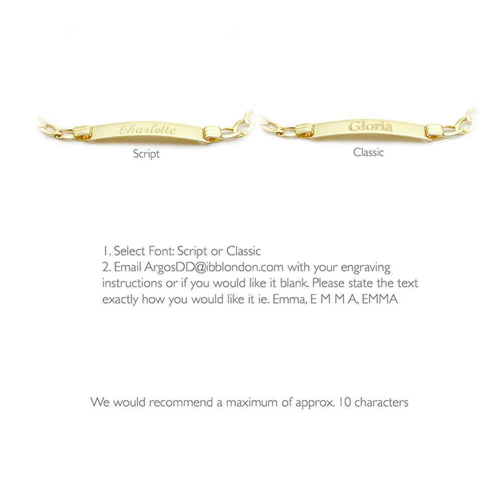 9ct Gold Personalised Curb ID Bracelet Review