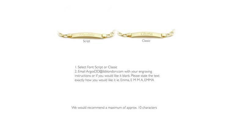 Argos id clearance bracelet