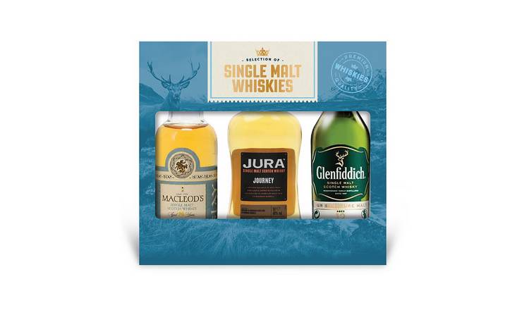 Blue Tree Single Malt Scotch Whisky Trio Gift Set