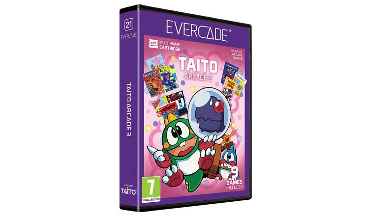 Evercade TAITO Arcade 3 Multi-Game Cartridge