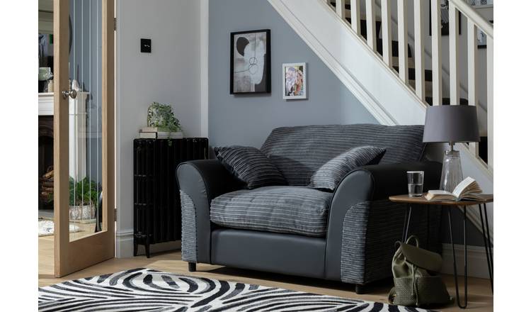 Argos Home Harry Cuddle Chair - Charcoal