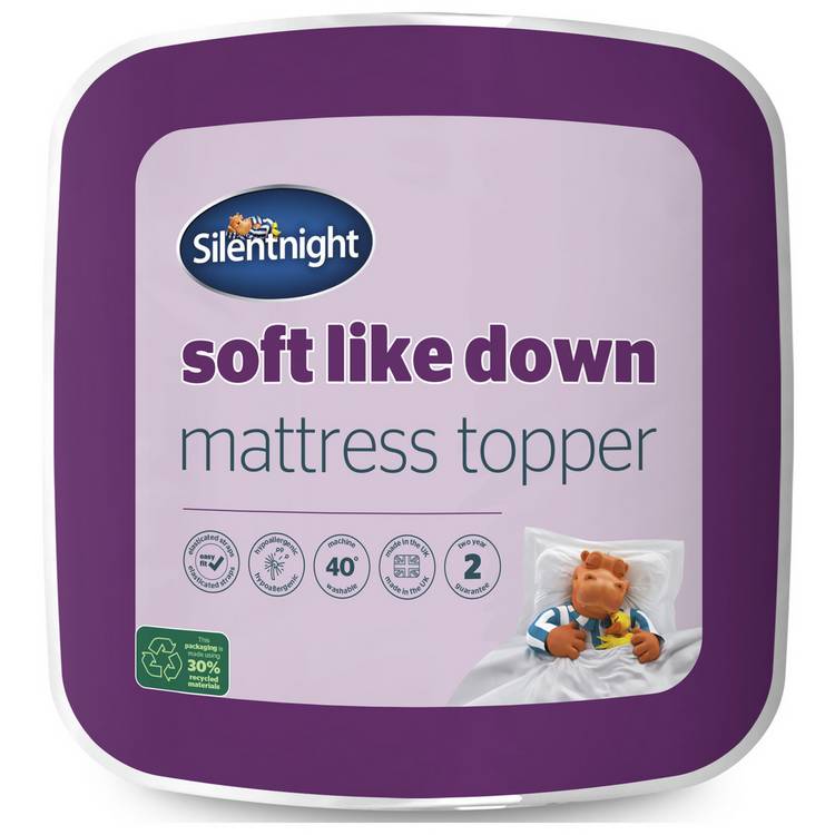 Silentnight Soft Like Down Mattress Topper - Superking 0