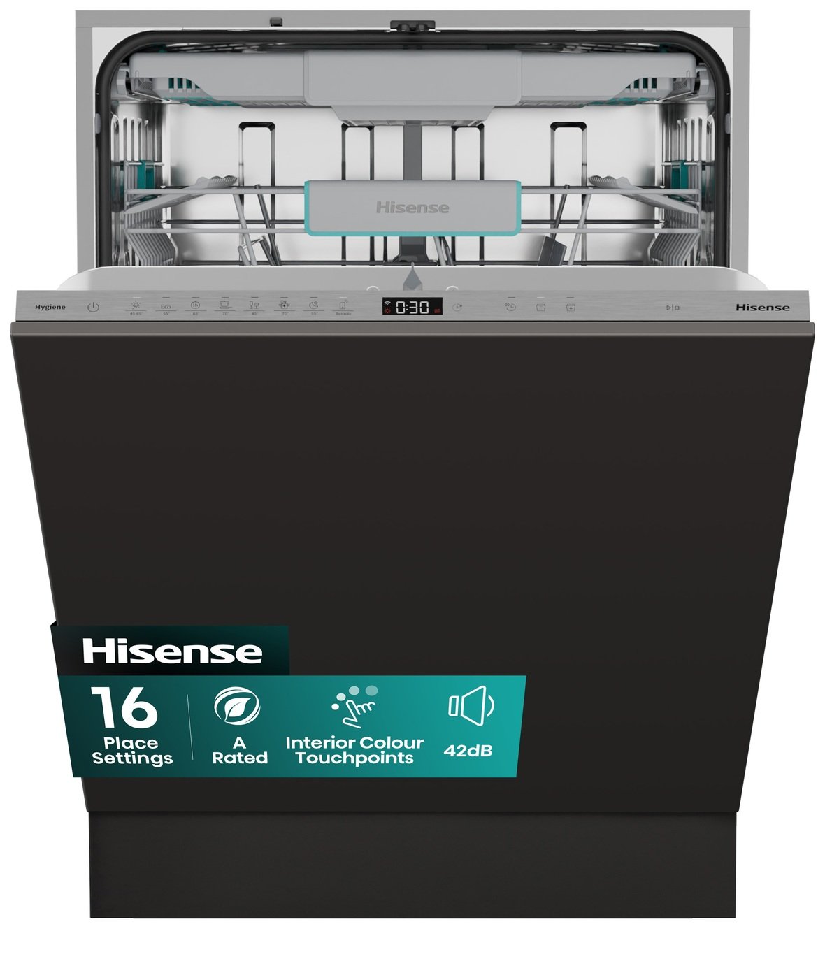 Hisense HV673A60UK 16 Full Size WIFI Built in Dishwasher