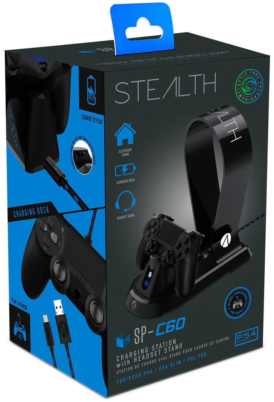 Stealth PS4 Dock & Charging Station with Headset Stand Review
