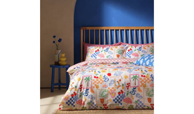 Argos Home Sorrento Cotton Bedding Set - Single