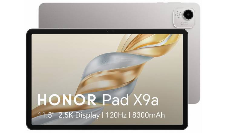 HONOR Pad X9a 11.5 Inch 128GB Wi-Fi Tablet - Grey