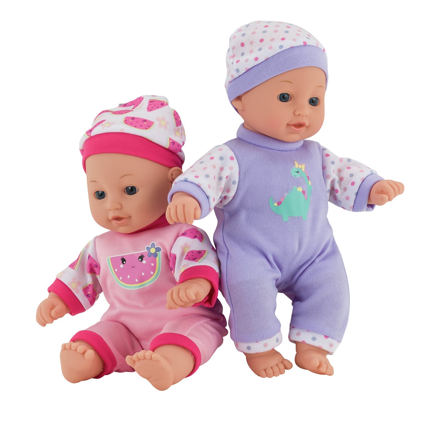 argos twin baby dolls