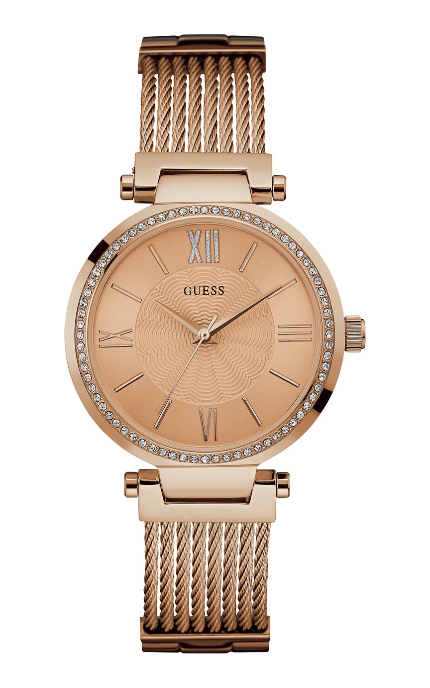 Guess Ladies Rose Gold Colour Stainless Steel Bracelet Watch Review