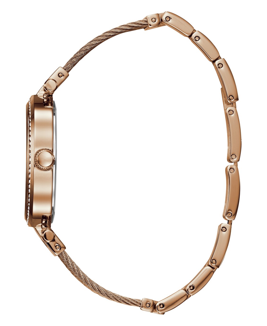 Guess Ladies Rose Gold Colour Stainless Steel Bracelet Watch Review