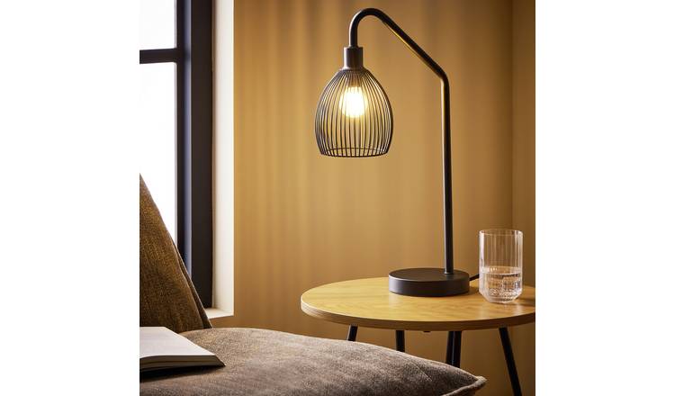 Argos Home Nyx Metal Table Lamp - Black