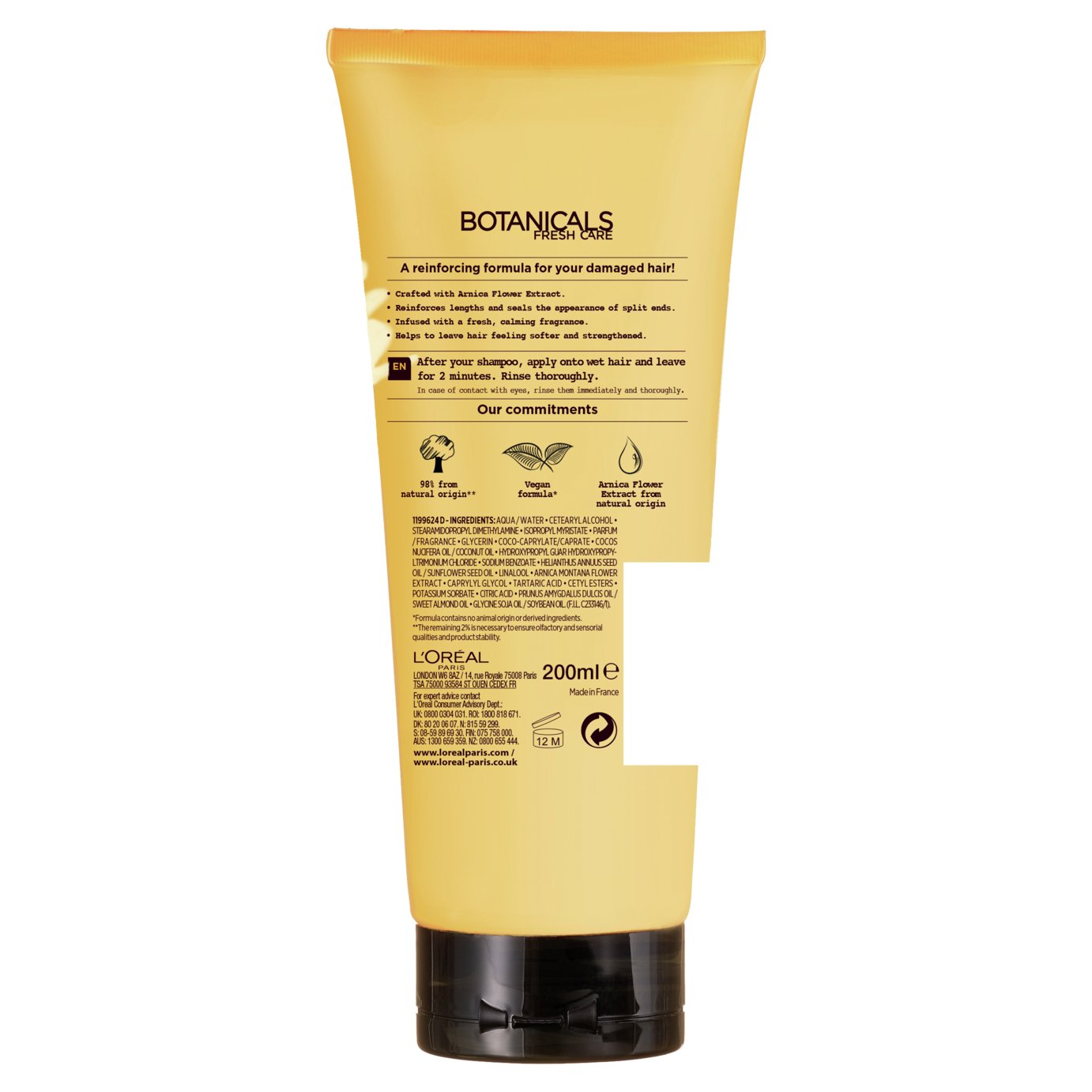 Botanicals Arnica Hair Repairing Conditioner 200ml Review