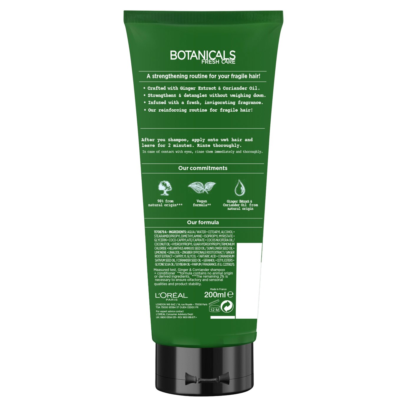 Botanicals Coriander Strengthening Conditioner 200ml Review