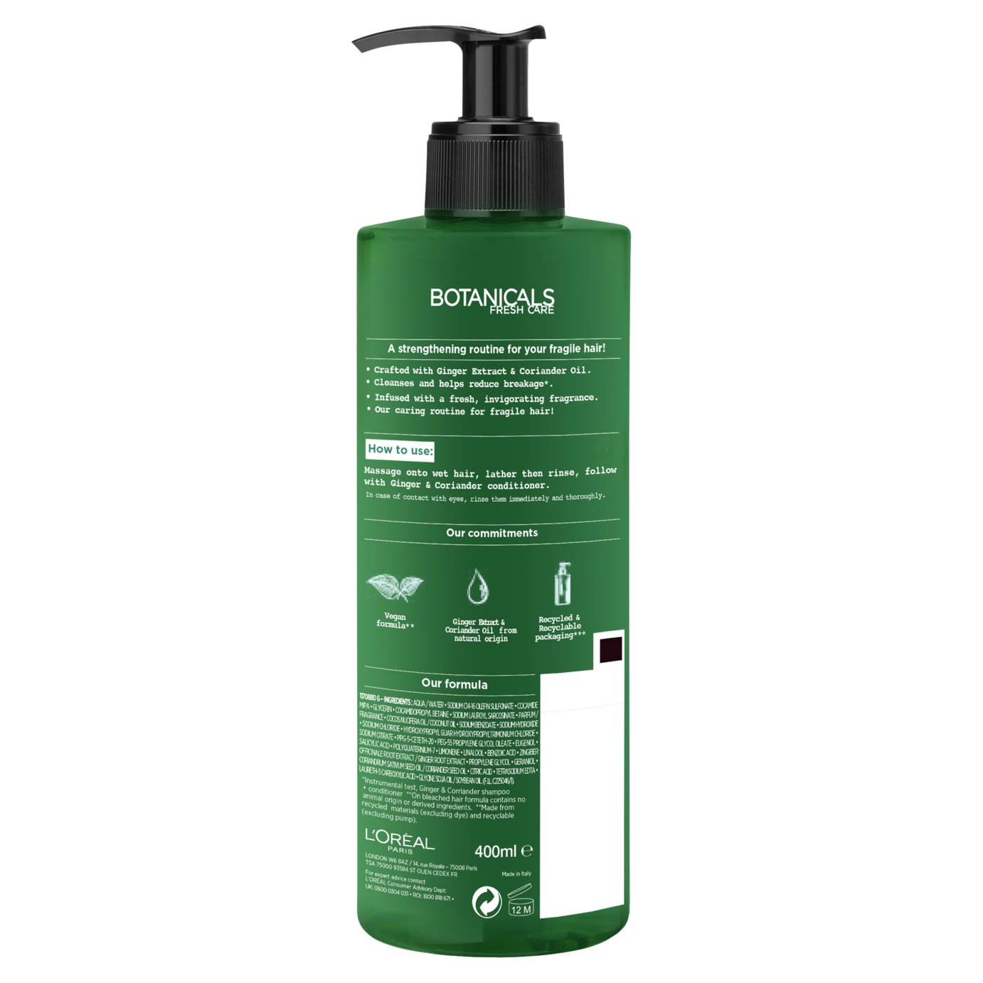 Botanicals Coriander Strengthening Conditioner 400ml Review