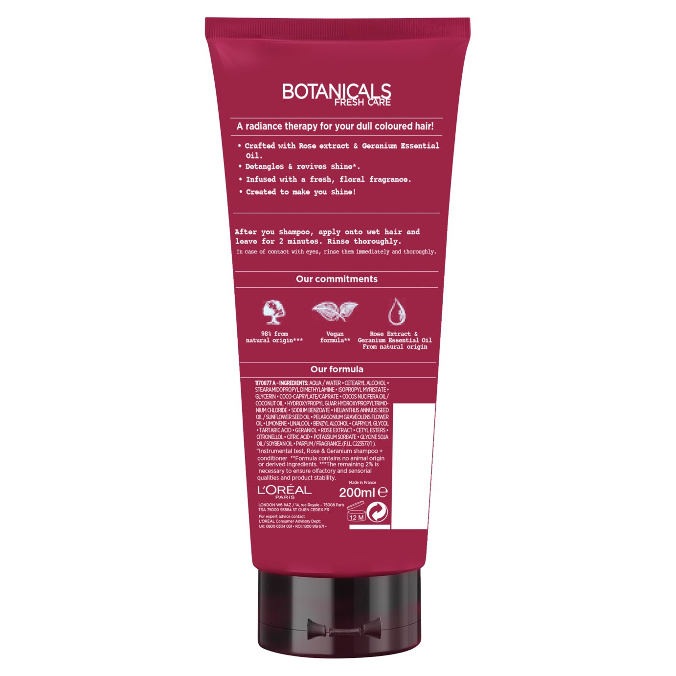 Botanicals Geranium Conditioner 200ml Review