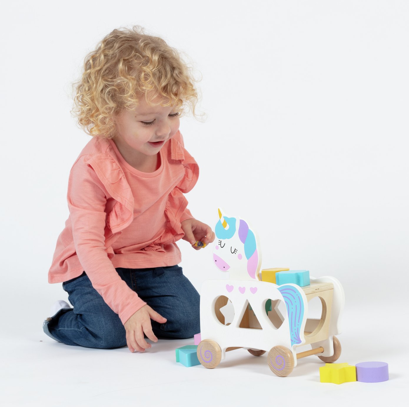 chad valley wooden shape sorter