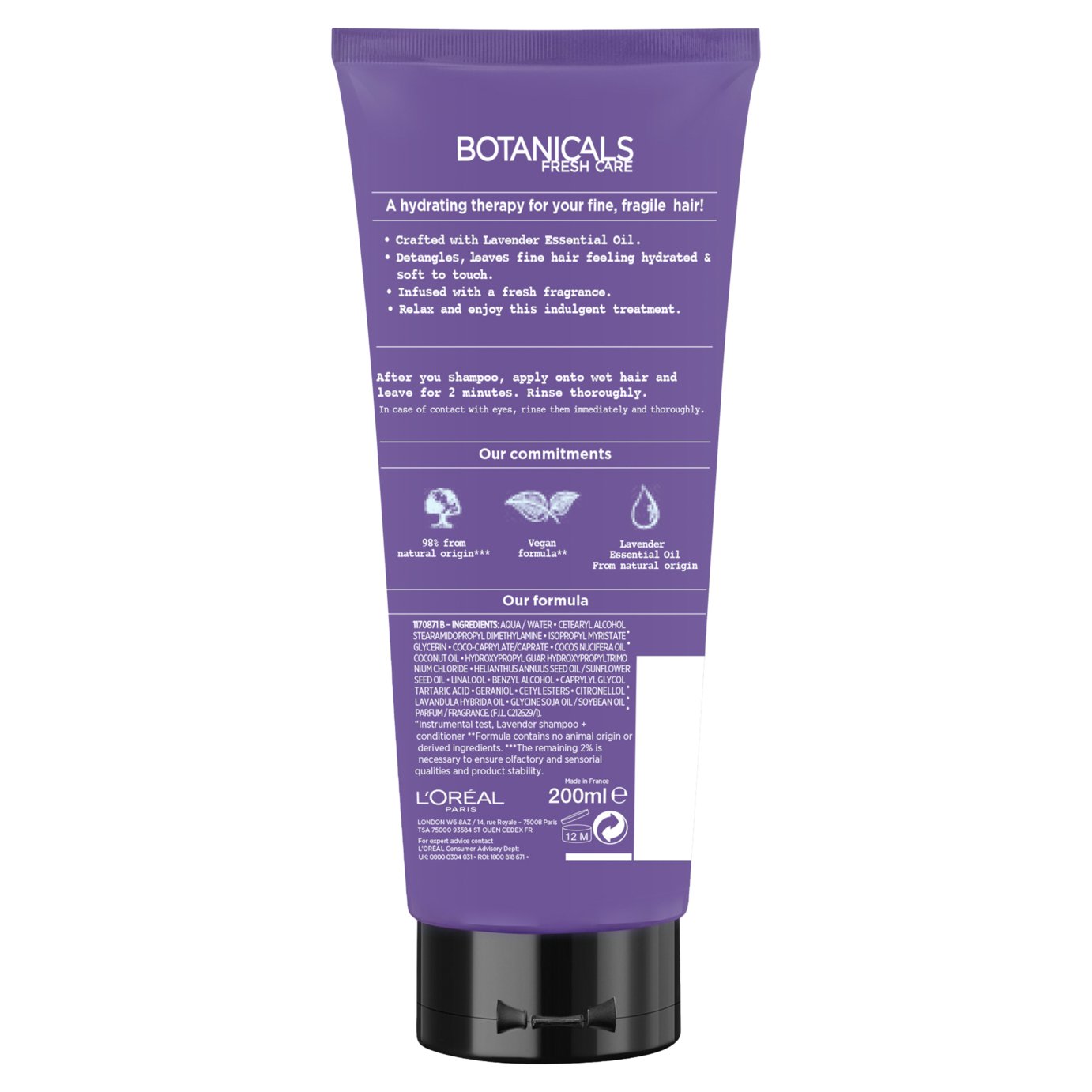 Botanicals Lavendar Soothing Conditioner 200ml Review