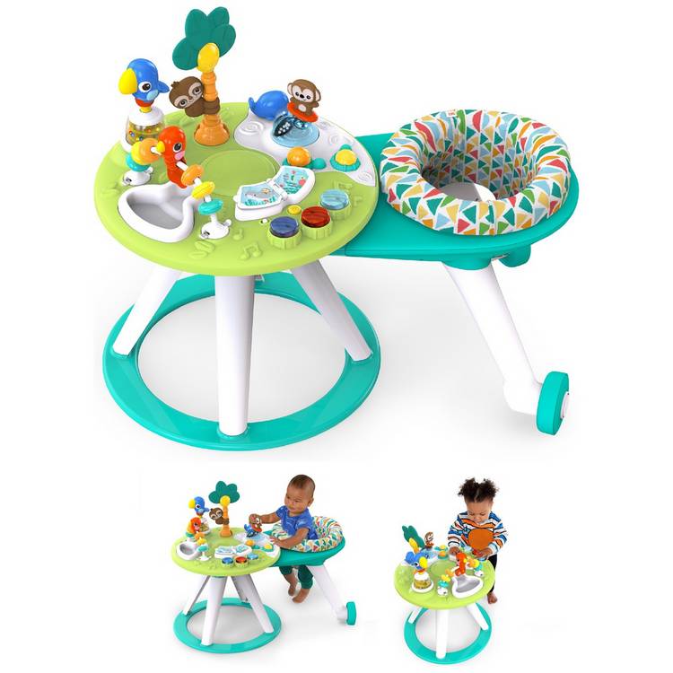 Bright Starts Around We Go Walker & Table 0