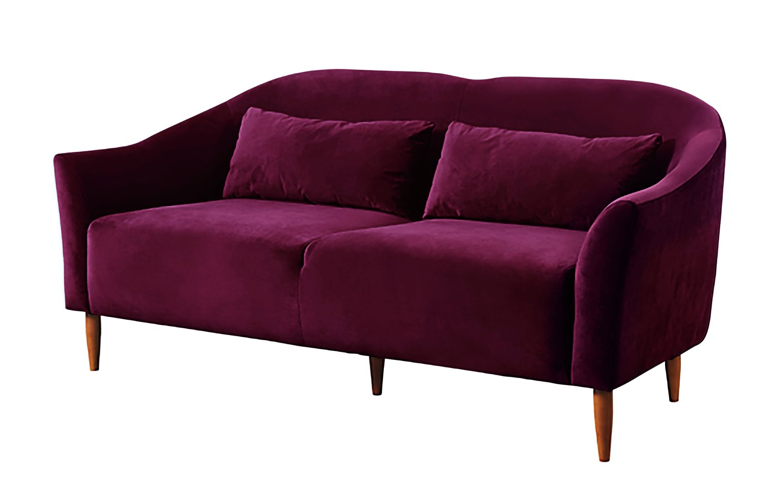 Habitat Lipps 3 Seater Velvet Sofa Review