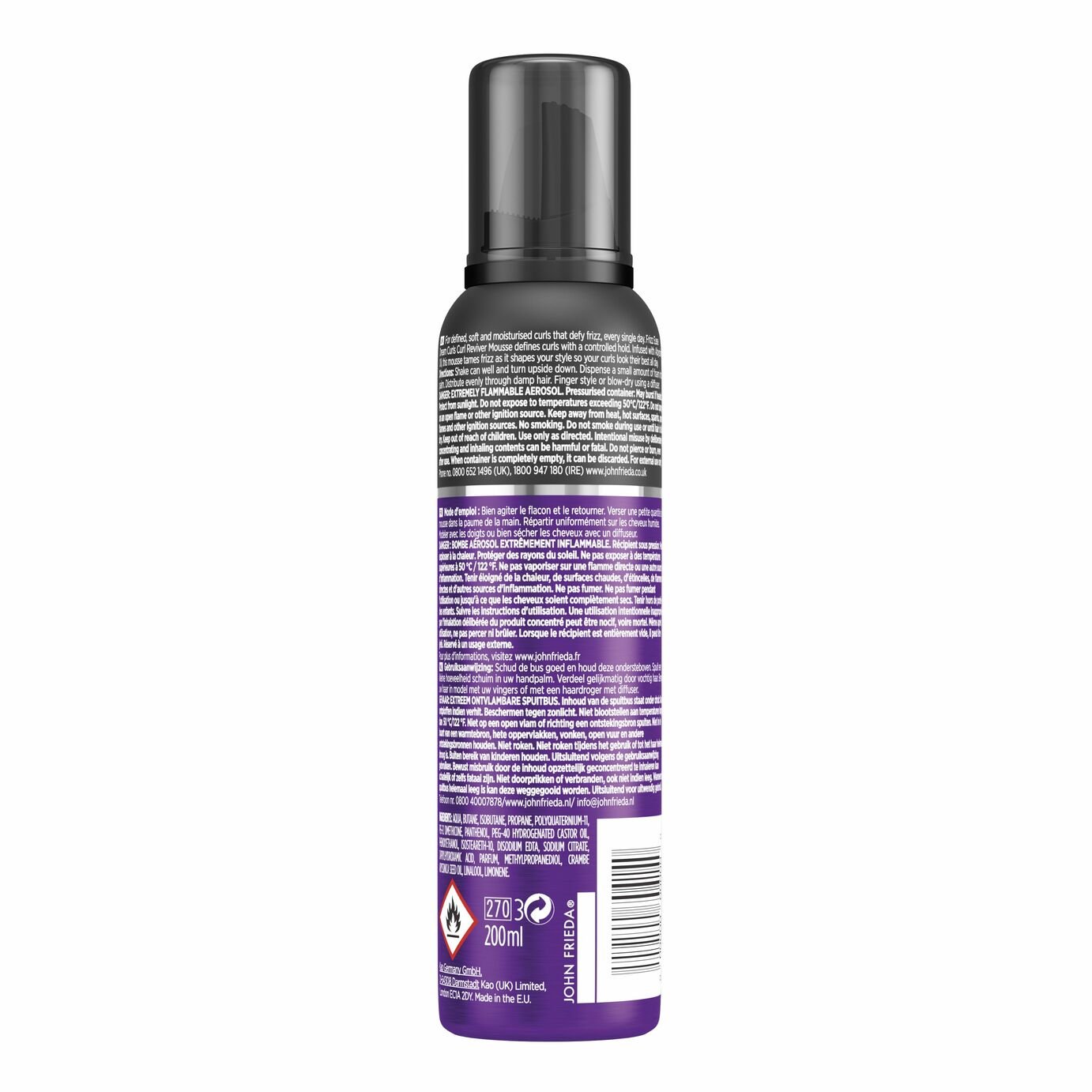 John Frieda Frizz Ease Curl Reviver Mousse 200ml Review