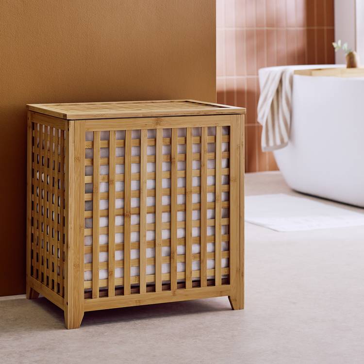 Habitat 100L Wood Storage Bin - Natural 0