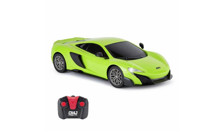 CMJ RC Cars McLaren 675LT Green 1:24 Radio Controlled Car