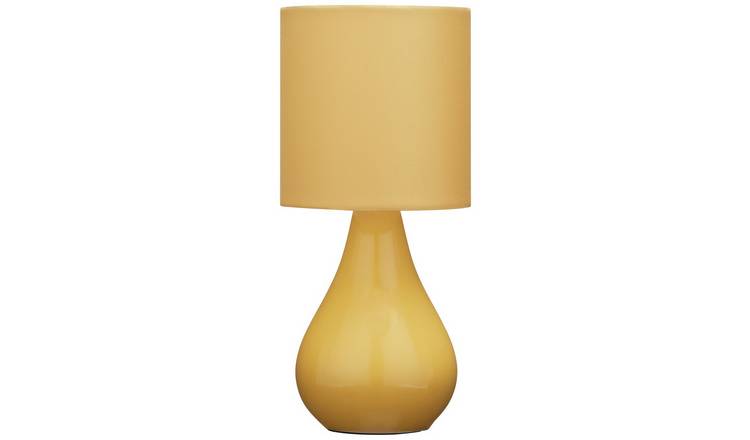 Mustard deals touch lamp