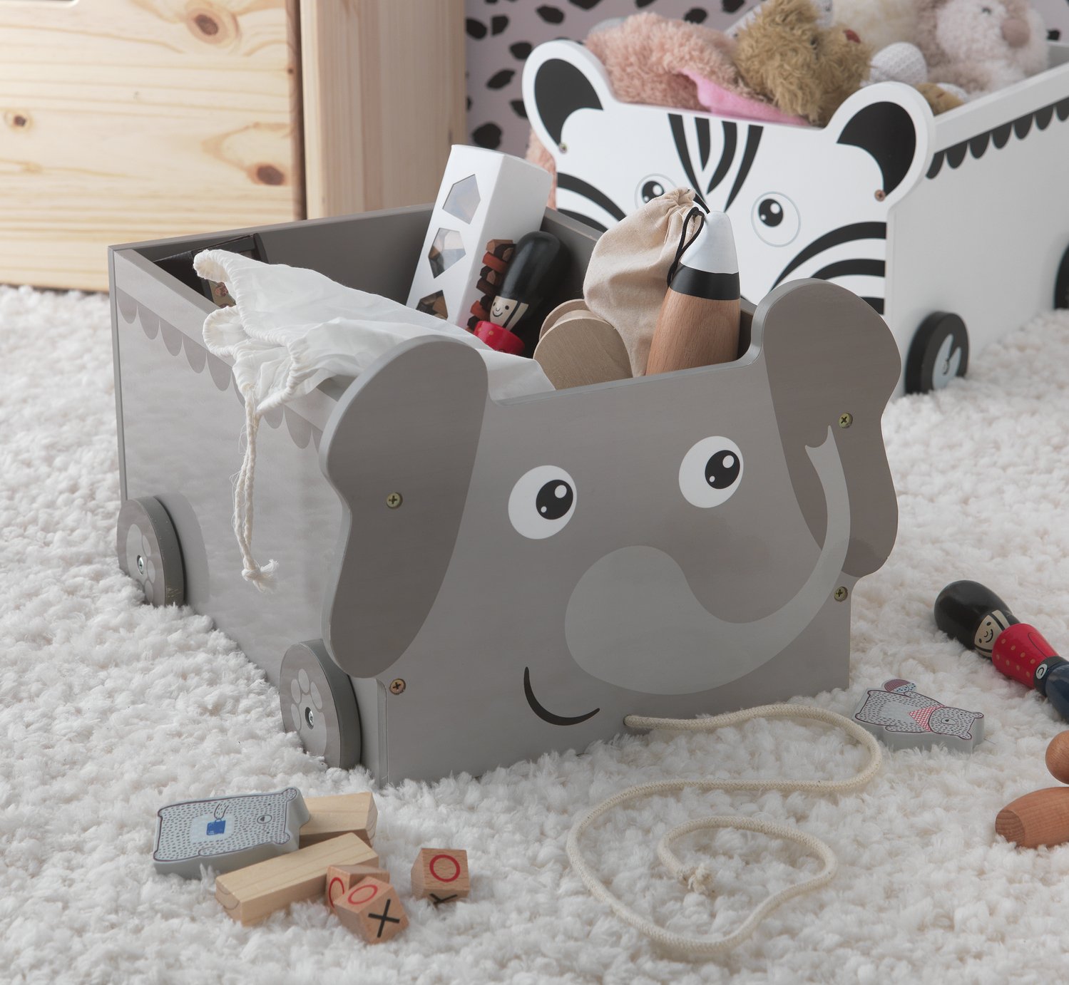 elephant toy storage