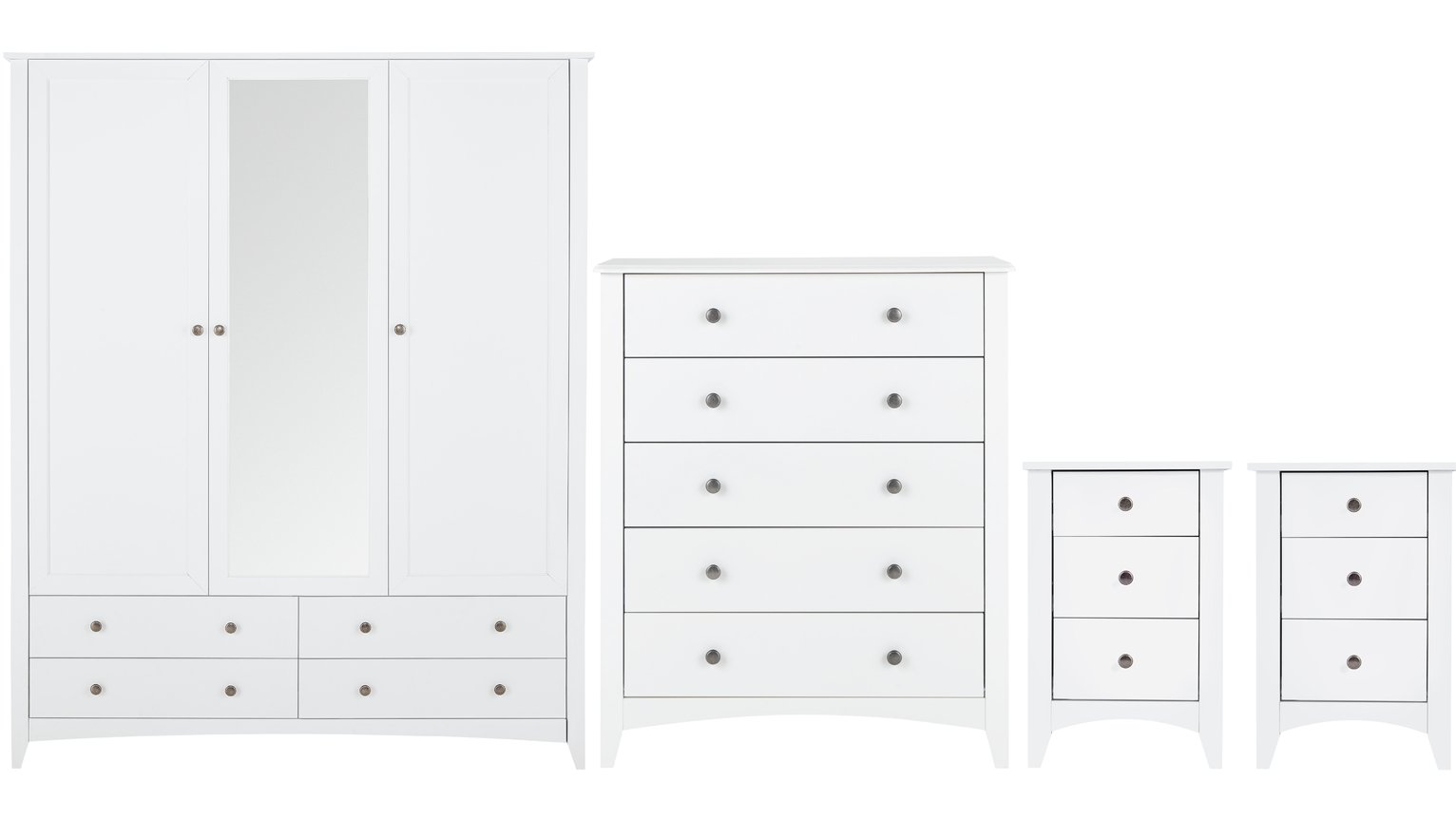 Argos Home Minato 4 Piece 3 Door Wardrobe Set Review