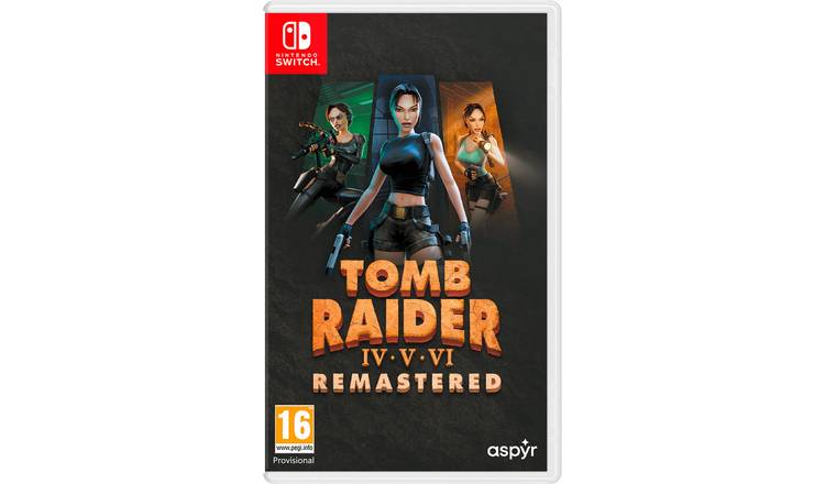 Tomb Raider IV V VI Remastered Nintendo Switch Game