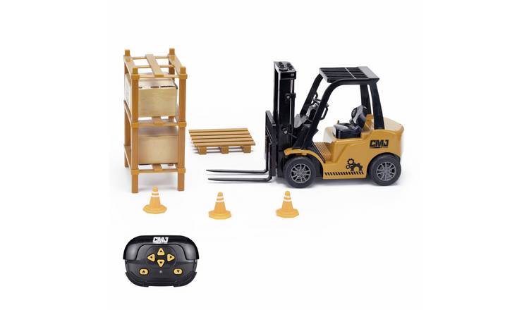 CMJ RC Cars Remote Controlled Forklift With Accessories 