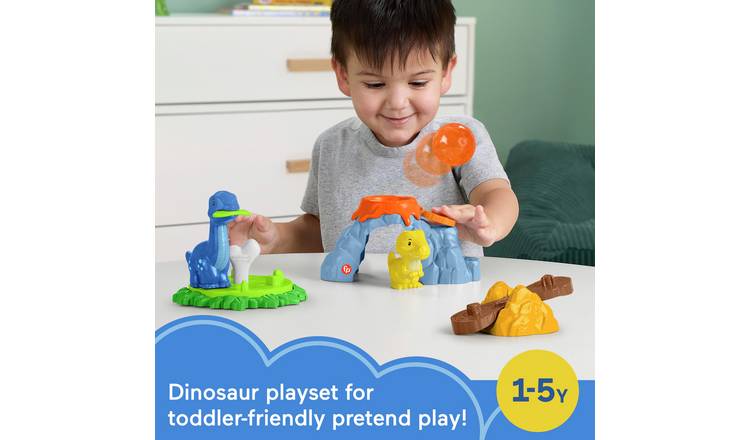 Little People Spin & Play Dinosaur Playground Playset