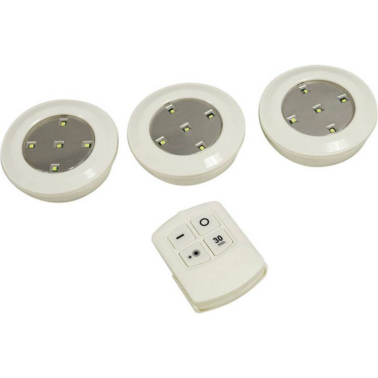 Eagle LED Push Lights Pack of 3 0