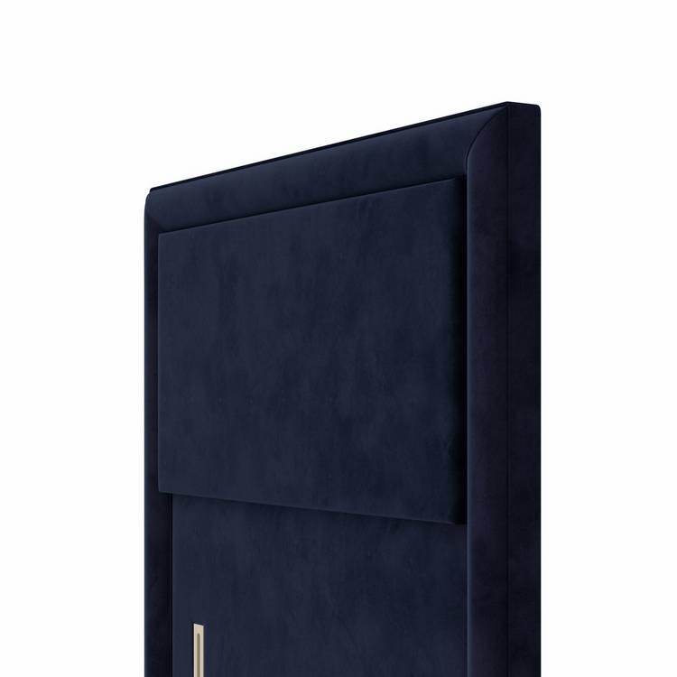 Silentnight Palermo Fabric Double Headboard - Blue 0