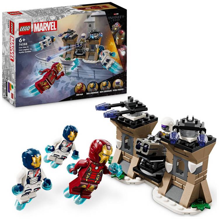 LEGO Marvel Iron Man & Iron Legion vs. Hydra Soldier 76288 0