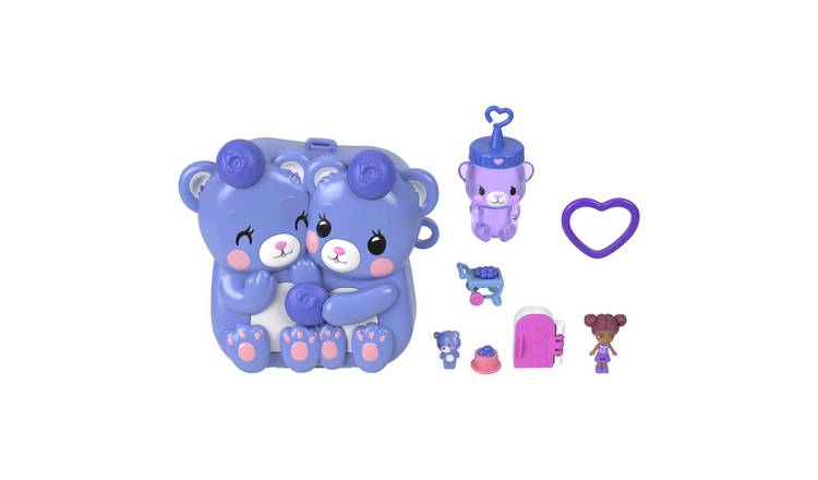 Polly Pocket Blueberry Besties Compact  Doll Playset