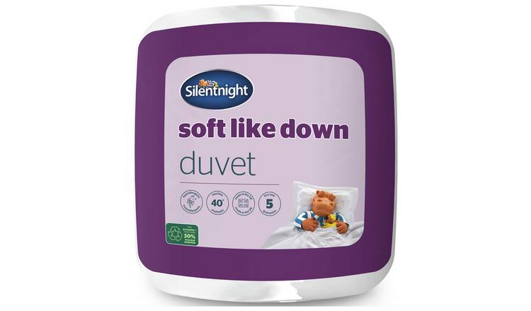 Silentnight Soft Like Down 4.5 Tog Duvet - Single