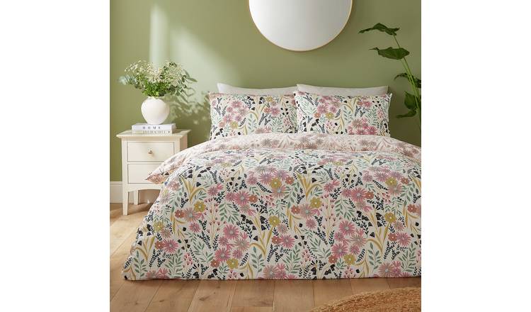 Silentnight Ditsy Floral Pink Bedding Set - Superking