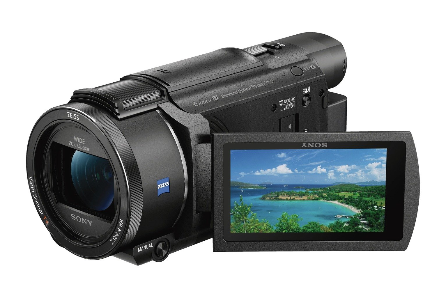 Sony Handycam AX53 4K Camcorder - Black