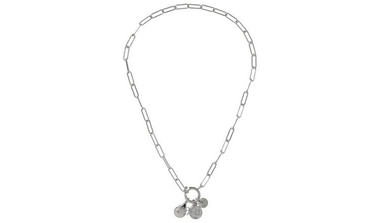 Liars & Lovers Silver Tone Mixed Charm Pendant Necklace