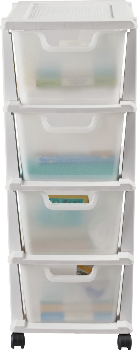 Argos Home 4 Drawer Plastic Tower Storage Unit Review